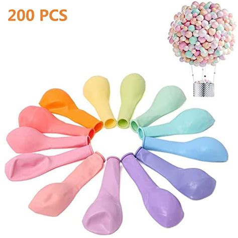 Pcs Pastel Latex Balloons Inches Assorted Macaron Candy Colored Latex Party Balloons For