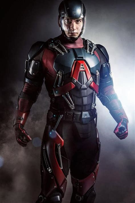 First Look At Brandon Rouths Atom Suit In Arrow Whats A Geek
