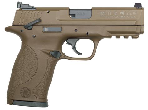 Smith And Wesson 12570 Mandp 22 Compact 22 Lr 360 101 Fde Aluminum Alloy
