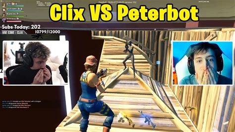Clix Vs Peterbot 4v4 Toxic Box Fights W Jeff Khanada Epikwhale