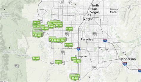 Las Vegas Zip Code Map Maping Resources