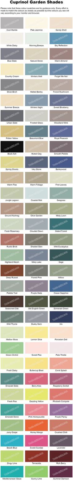 11 Colour Charts Ideas Color Chart British Standards Dulux Heritage
