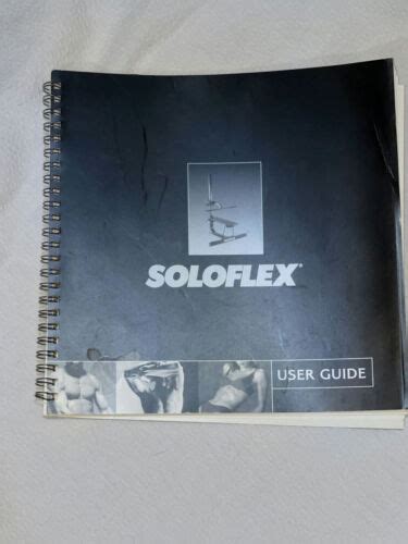 Original Soloflex Solo Flex Instruction And Workout Manual Vintage Gym