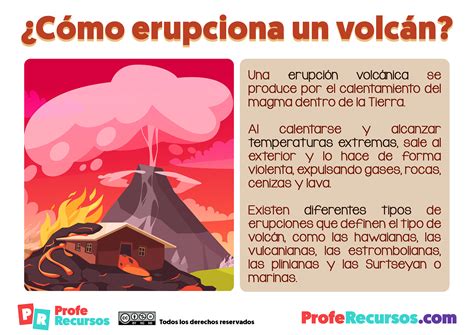 Como Es Una Erupcion De Un Volcan