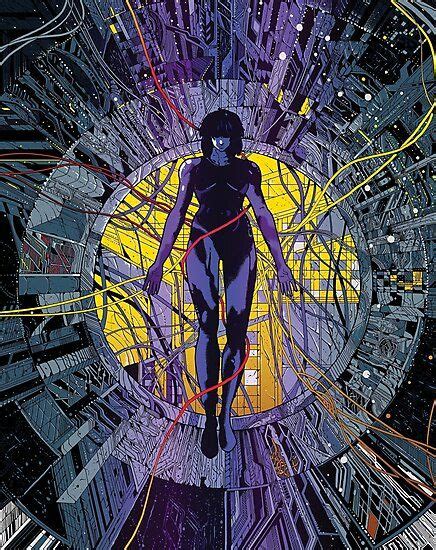 Ghost In The Shell Photographic Print By Eg Berlin Ghost In The Shell Anime Ghost Shell Art