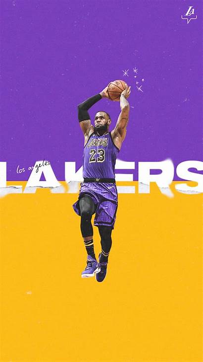 Lakers Lebron Nba James Wallpapers Yellow Basketball