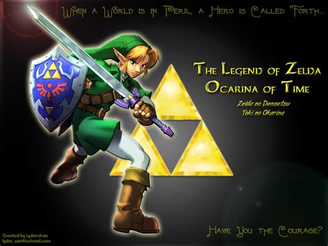 49 Zelda Ocarina Of Time Wallpapers Wallpapersafari