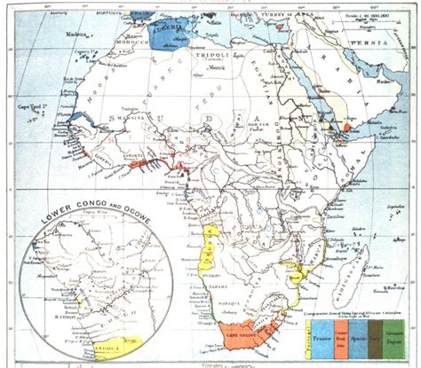 “the Graphic Map European Possessions In Africa” “the Graphic”