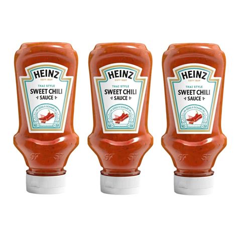 Heinz 4x 225g 793oz Squeeze Bottle Mix Bbq Grill Sauces From