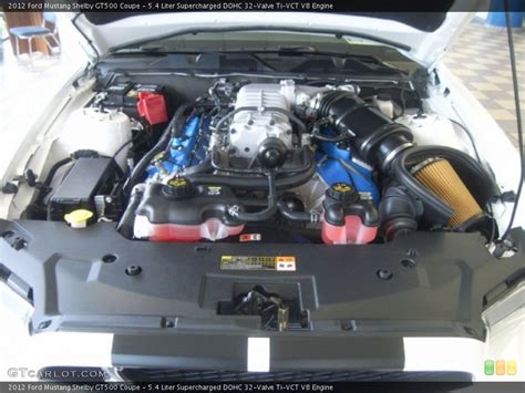 54 Liter Supercharged Dohc 32 Valve Ti Vct V8 Engine For The 2012 Ford