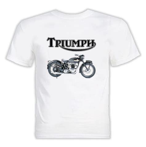 Triumph Motorcycle T Shirt Triumph Motorcycles Triumphant Tee Shirts