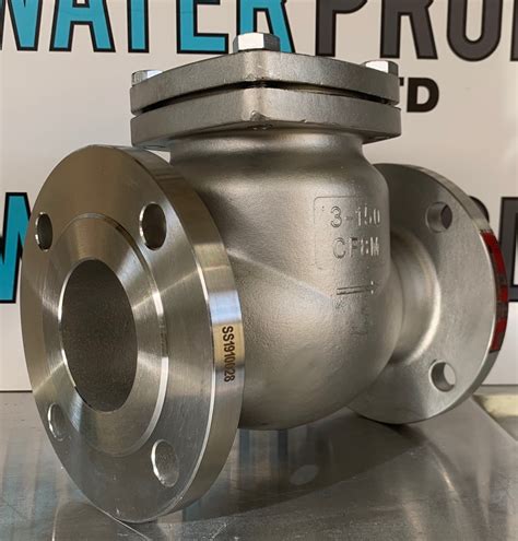 Stainless Steel Swing Check Valve Flanged Ansi 150lb