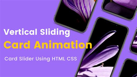 Vertical Card Sliding Animation Using Only Html And Css Pure Css Slider