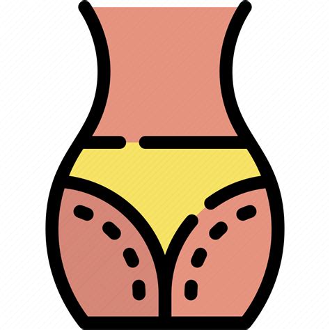 Aesthetics Ass Butt Gluteus Plastic Surgery Lift Icon Download On Iconfinder