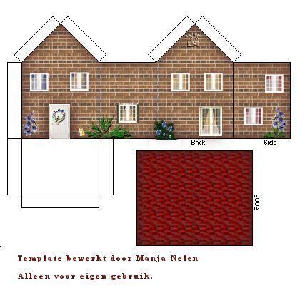 Mini Printable Paper Models House Paper Doll House Paper Houses