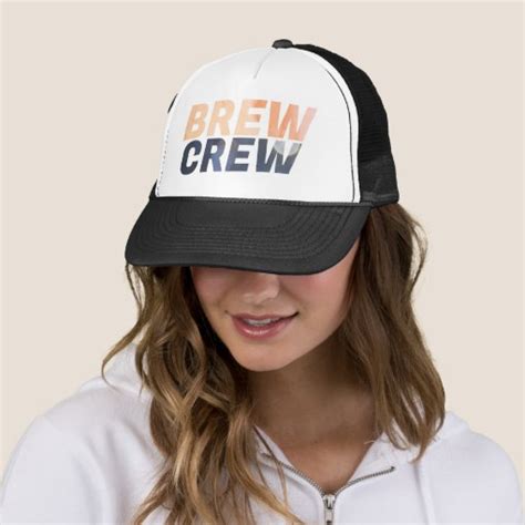 Brew Crew Trucker Hat Zazzle