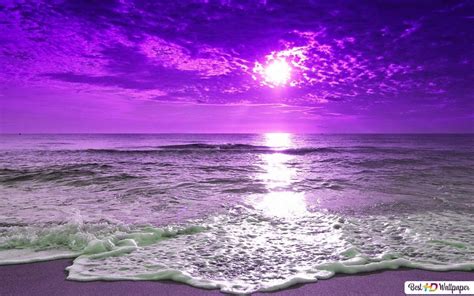 Purple Ocean Sunset Wallpapers Top Free Purple Ocean Sunset