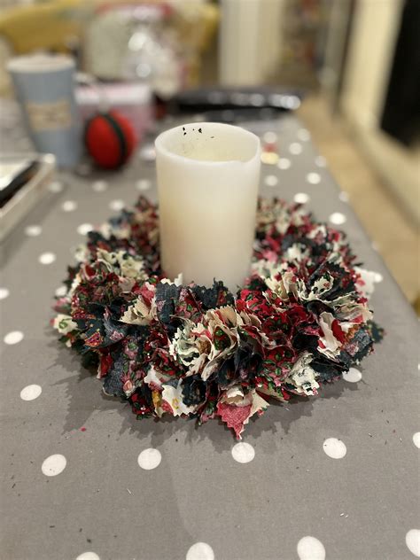 Candle Wreath 🕯 In 2020 Candle Wreaths Christmas Wreaths Holiday Decor