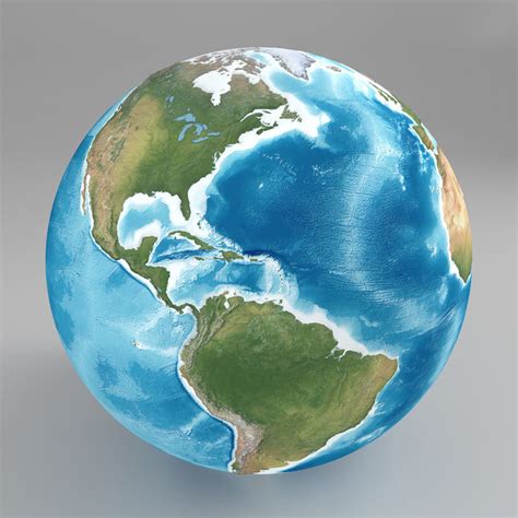 Planet Earth 3d Model Cgtrader