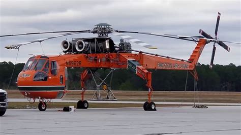 Sikorsky S 64 Skycraneerickson Air Crane Midcoast Regional Airport