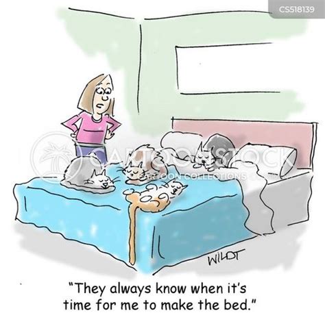 Make The Bed Cartoons And Comics Funny Pictures From Cartoonstock