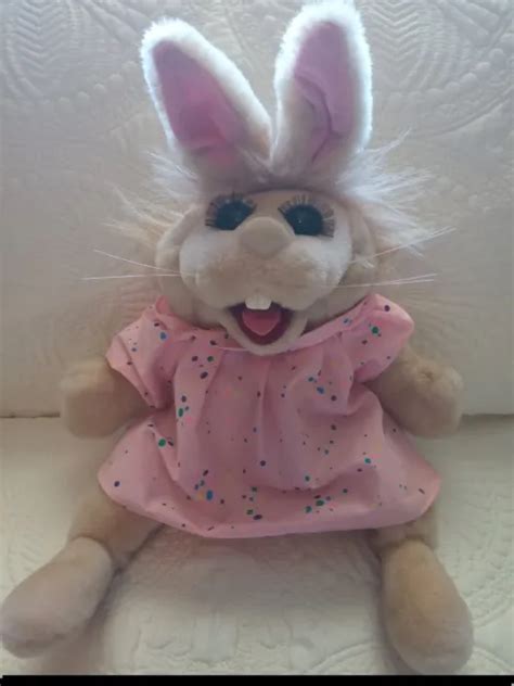 Vintage Jim Henson Tale Of The Bunny Picnic Twitch Plush Puppet