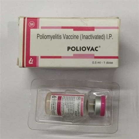 Poliomyelitis Vaccine Inactivated Ip 05ml Prescription At Rs 402