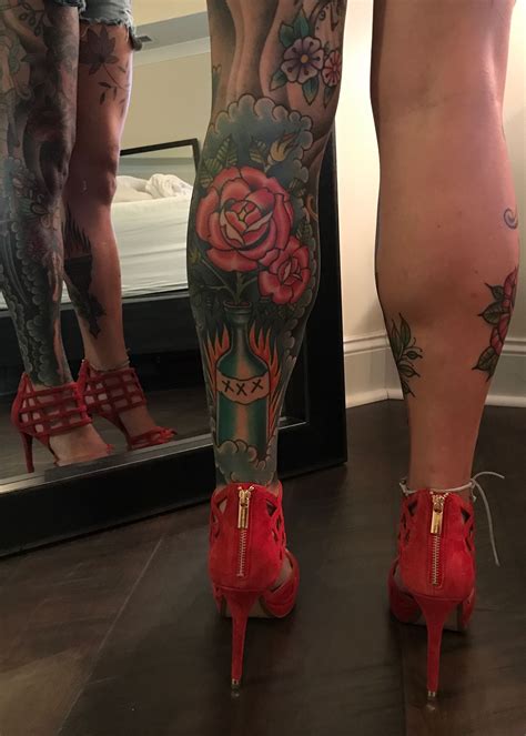 tattooed legs tattooed legs sleeve inked tattoos women leg tattoos tattoos legs