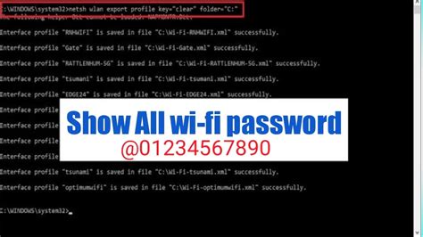Follow them carefully and you might get one of your neighbors passwords. CMD : Find all Wi-Fi passwords with only 1 command ...