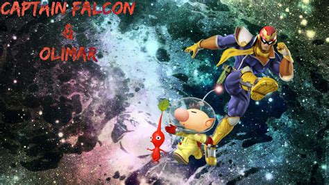 Captain Falcon And Olimar Ssb4 Wallpaper By Roxy1049 On Deviantart