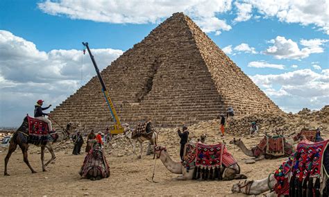 Video Showing Renovation Of Egyptian Pyramid Triggers Anger How Far Is Too Far For Restorating
