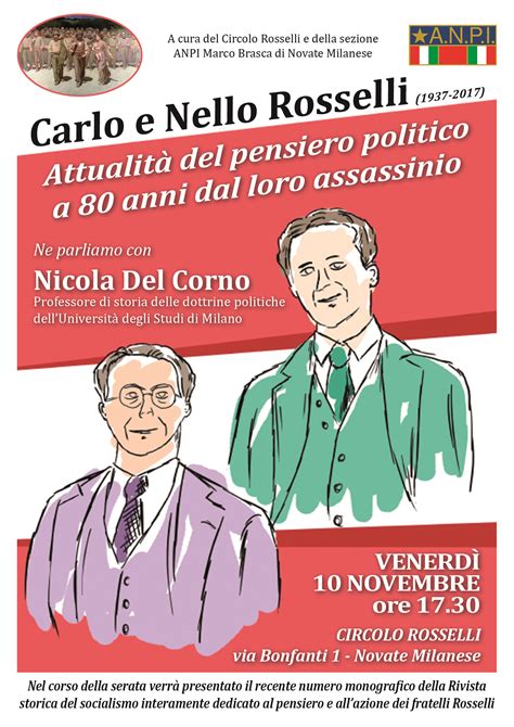 Carlo E Nello Rosselli 10 Novembre 2017 Biblion Edizioni