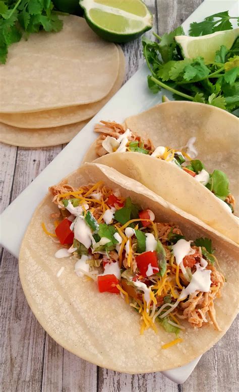 Slow Cooker Shredded Chicken Tacos Recipe Free Nude Porn Photos