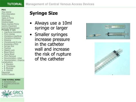 How To Flush Your Picc Line Excel