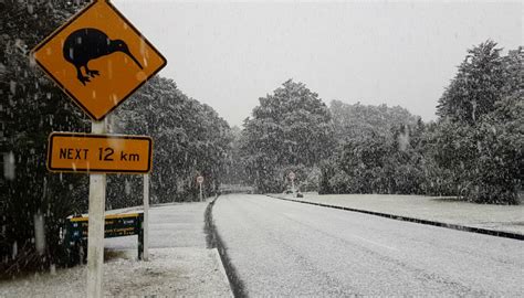 Snow Rain Rough Seas Set To Strike New Zealand Again
