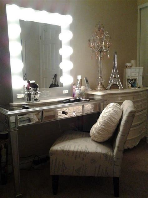 10 Diy Vanity Mirrors Ideas With Lights For Bathroom And Makeup Station