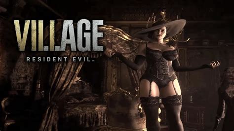 Resident Evil Sexy Lingerie Lady Dimitrescu Mod Cenas Dublado Pt Br Youtube