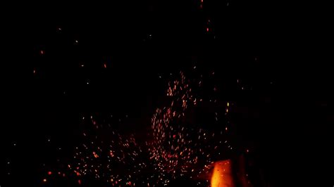Close Shot Of Sparks Of Fire Flame Fire Stock Footage Sbv 346411830
