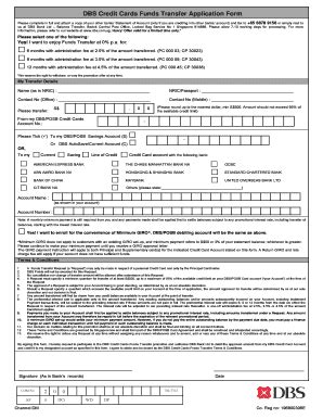 Dao heng bank was founded in hk in 1921. Dbs Application Form Download - Fill Online, Printable ...
