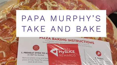 Papa Murphy Take And Bake Pizza Product Review John Eats Cheap Youtube