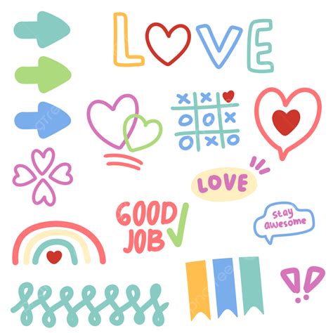 Journaling Stickers Png Image Sticker Planner Journaling Cute Colorful