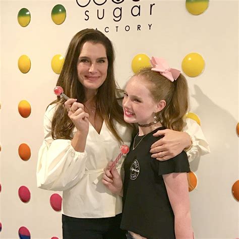 Actress Brooke Shields Daughter Grier Henchy Visits T