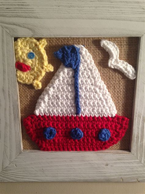 The Perfect Stitch Crochet Nautical4th Of July Appliqués