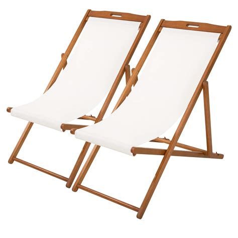 Beach Sling Chair Set Patio Lounge Chair Patio Furniture Outdoor Reclining Beach Chair Wooden