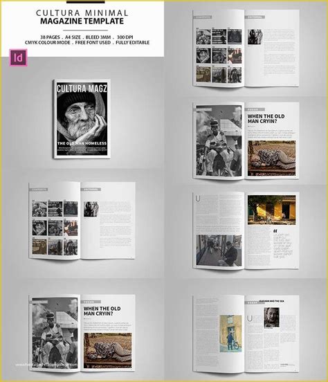 Magazine Template Indesign Free Of 20 Magazine Templates With Creative
