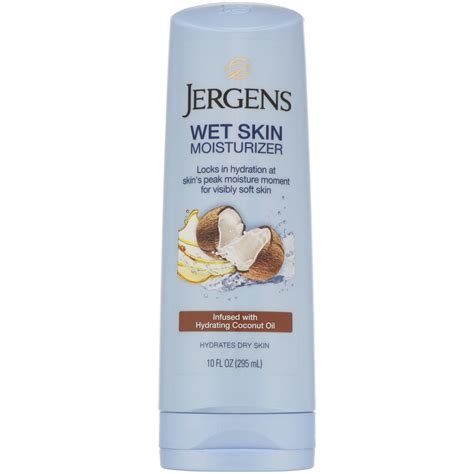 Jergens Wet Skin Moisturizer Coconut Oil 10 Fl Oz 295 Ml Iherb