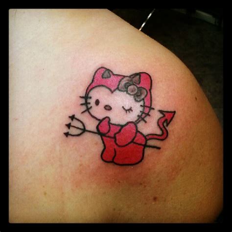 Hello Kitty Tattoo Hello Kitty Tattoos Hello Kitty Pineapple Drawing
