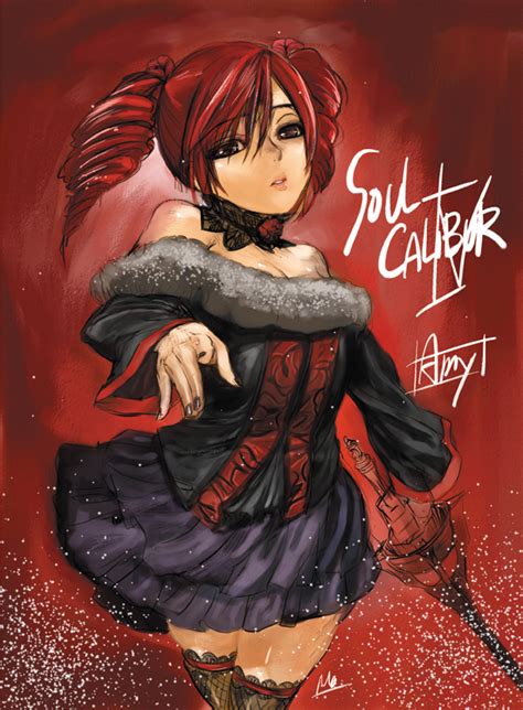 Amy Sorel Soulcalibur And 1 More Drawn By Ashiomimasato Danbooru
