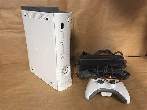 Xbox 360 White Console Gadget Tested And Working With Controller Icommerce On Web