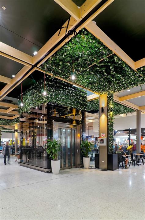 Aim Architecture Turns Shopping Mall Atrium Into Plant Filled Plaza